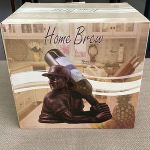 Baseball Wine Holder (Set of 1) Bottle Holder Home Decor by DWK Corporation